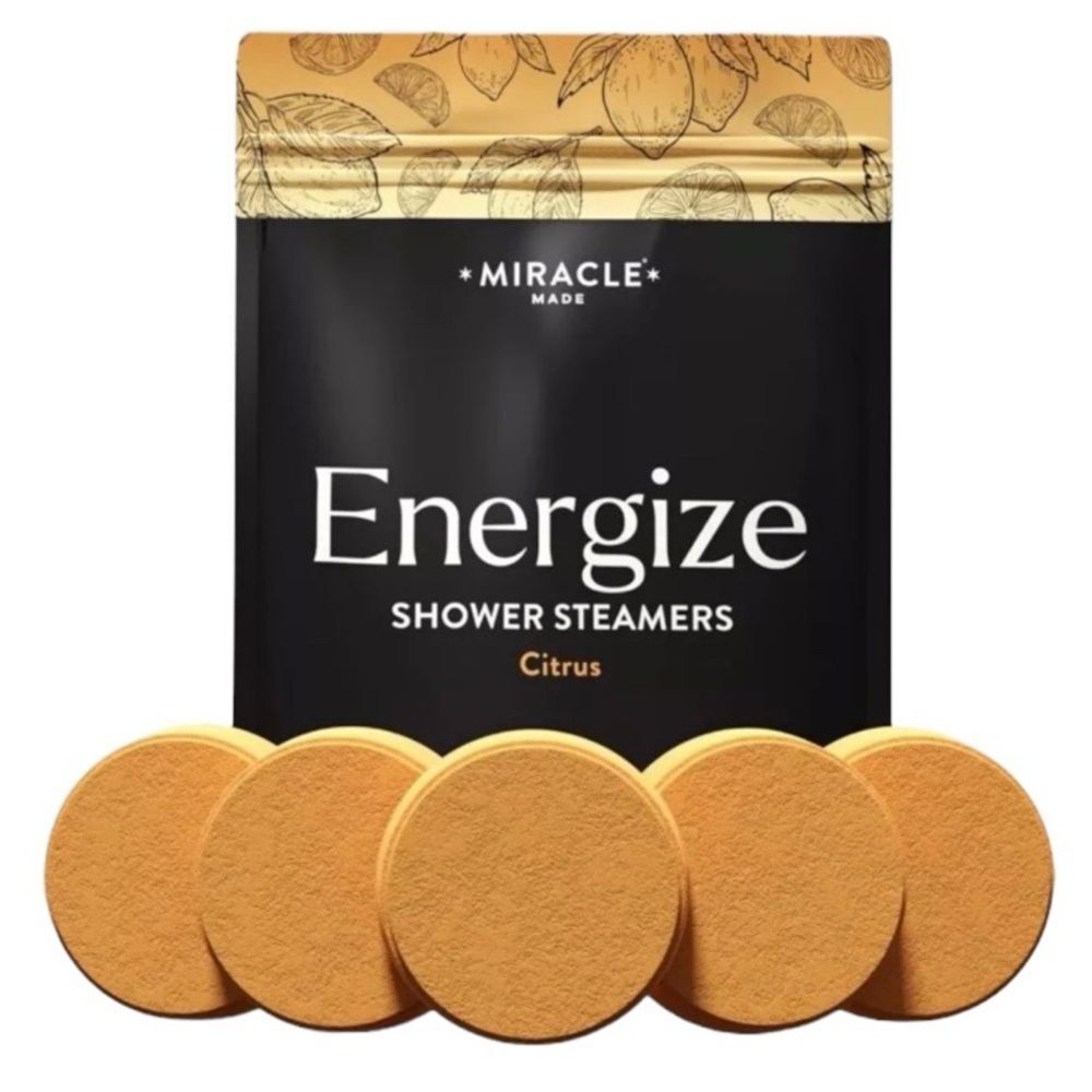 Shower Steamers Citrus Aromatherapy Essential Oil Relaxation Daily Melts 1 SL1